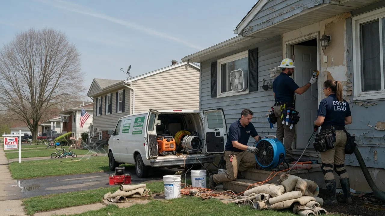 Flood Cleanup in Bismarck, ND near me